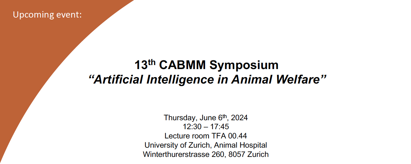 Announcement 13. CABMM Symposium